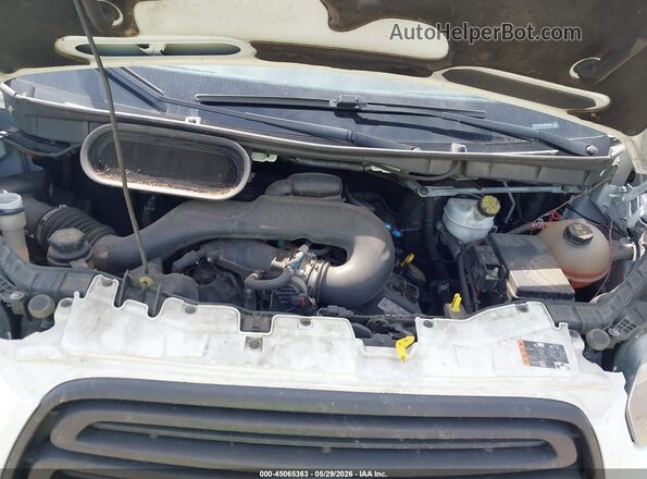 1FTYE1ZM4HKB45848 2017 FORD TRANSIT-150 White Widok z tyłu