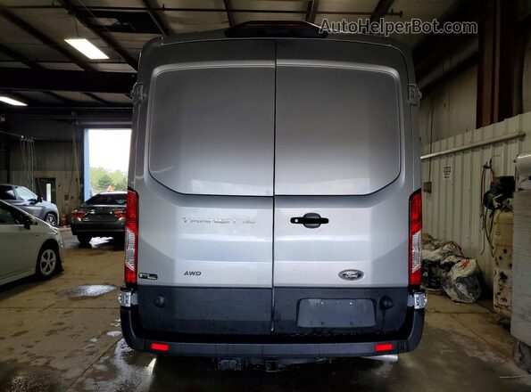 1FTYE2C84RKA07682 2024 FORD TRANSIT Серебряный Вид сзади