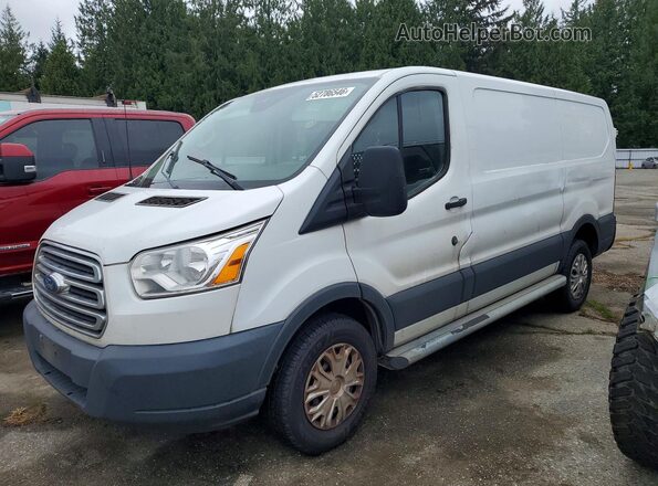 1FTYR1ZM3HKA77708 2017 FORD TRANSIT Белый Передняя левая четверть