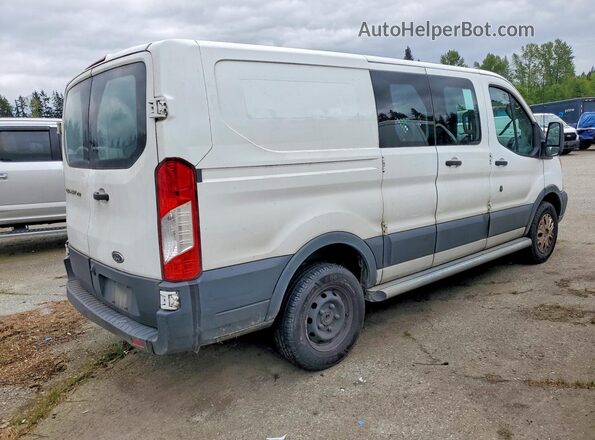 1FTYR1ZM3HKA77708 2017 FORD TRANSIT Белый Задняя правая четверть