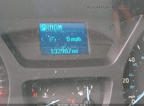 1FTYR1ZM5GKB04504 2016 FORD TRANSIT-250 White Instrument cluster view