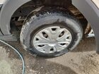 2017 Ford Transit T-250 White vin: 1FTYR1ZM6HKB11608 Damage: Left Rear Wheel Cover, Broken, Replacement Required