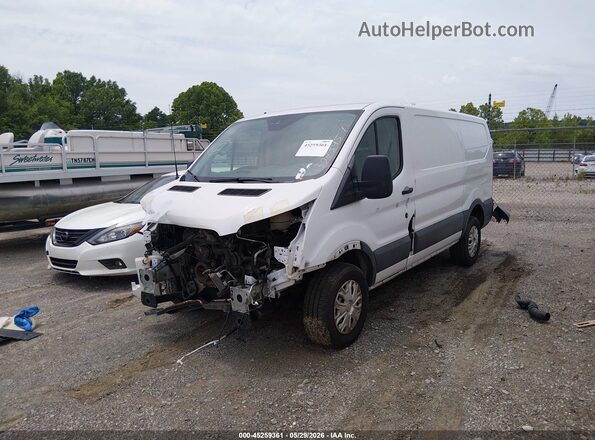 1FTYR1ZM8GKB34659 2016 FORD TRANSIT-250 White წინა მარცხენა ხედი სამი მეოთხედიდან