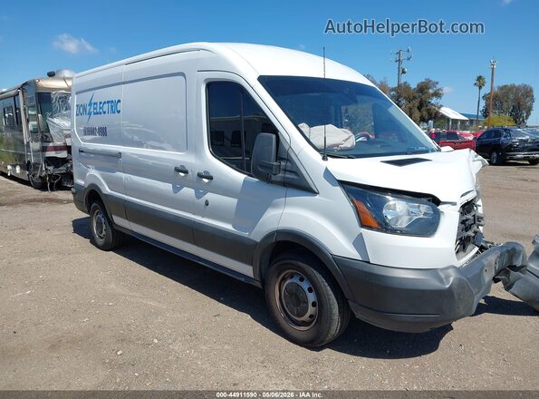 1FTYR2CG4KKA10065 2019 FORD TRANSIT-250 Белый Передняя правая четверть