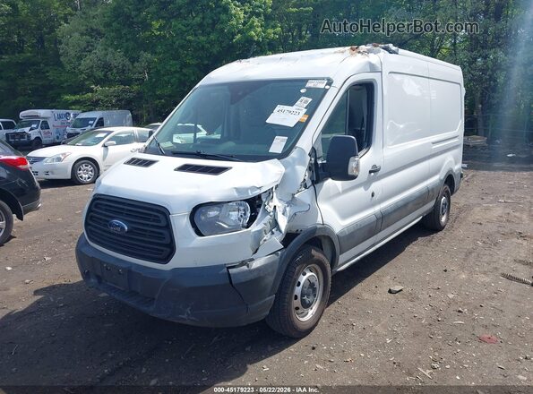 1FTYR2CM1KKA77972 2019 FORD TRANSIT-250 White Przód lewy
