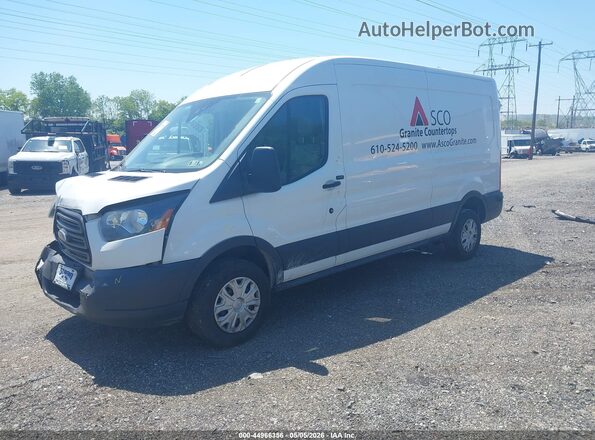 1FTYR2CM3HKA16342 2017 FORD TRANSIT-250 White Առջևի ձախ երեք քառորդ տեսարան