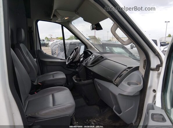 1FTYR2CM7JKA60804 2018 FORD TRANSIT-250 White Widok wnętrza z przodu