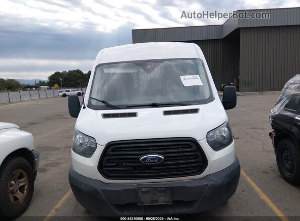 1FTYR2CM7JKA60804 2018 FORD TRANSIT-250 White Widok zestawu wskaźników