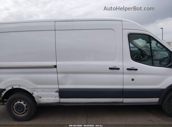 1FTYR2CM7JKA60804 2018 FORD TRANSIT-250 White Widok wnętrza z tyłu