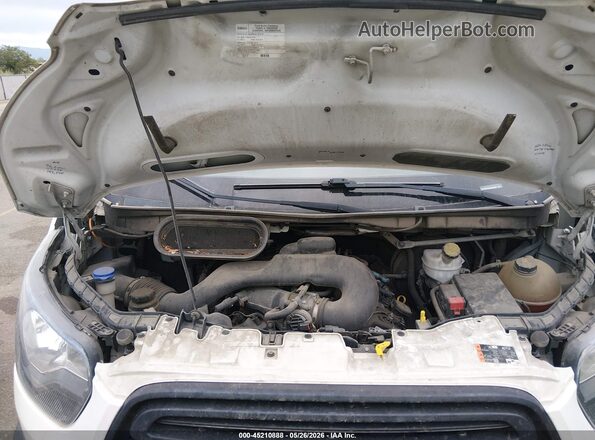 1FTYR2CM7JKA60804 2018 FORD TRANSIT-250 White Widok z tyłu