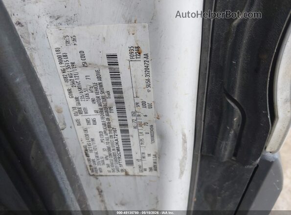 1FTYR2CM8JKA72167 2018 FORD TRANSIT-250 White Vista del compartimento del motor