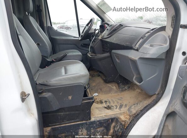 1FTYR2CM9HKA36367 2017 FORD TRANSIT-250 White Widok wnętrza z przodu
