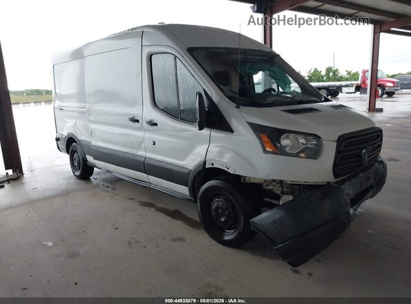1FTYR2CMXJKA67407 2018 FORD TRANSIT-250 Белый Передняя правая четверть