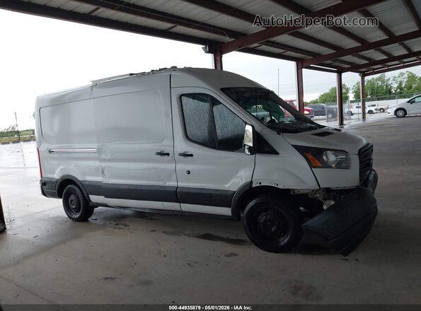 1FTYR2CMXJKA67407 2018 FORD TRANSIT-250 Белый Вид щитка приборов