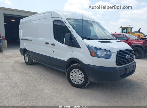 1FTYR2CMXKKA77968 2019 FORD TRANSIT-250 Белый Передняя правая четверть