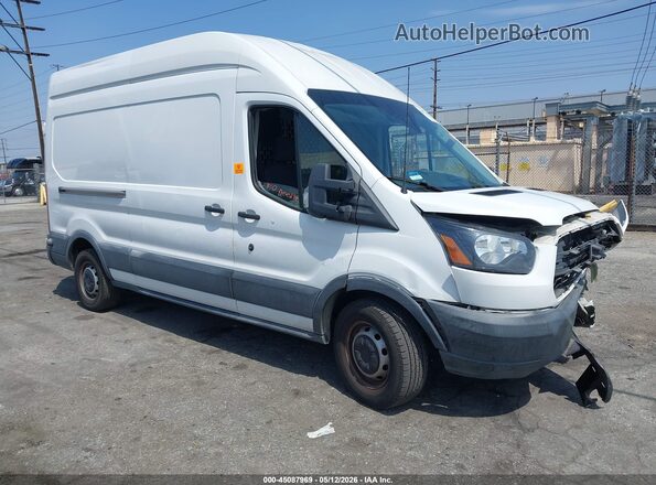 1FTYR2XG0JKB20068 2018 FORD TRANSIT-250 Белый Передняя правая четверть