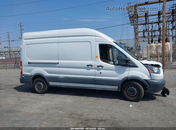 1FTYR2XG0JKB20068 2018 FORD TRANSIT-250 Белый Вид задней части салона