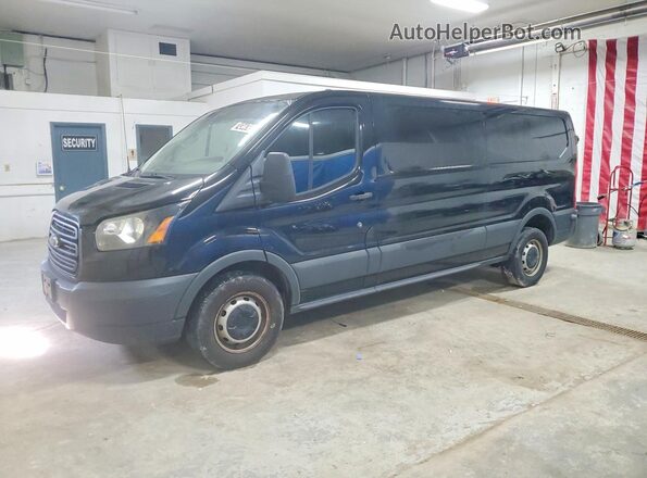 1FTYR2YG5HKB18714 2017 FORD TRANSIT Черный Передняя левая четверть