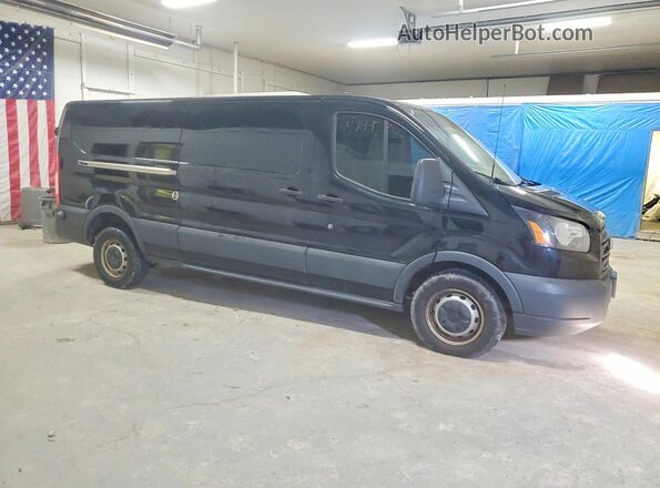 1FTYR2YG5HKB18714 2017 FORD TRANSIT Черный Передняя правая четверть