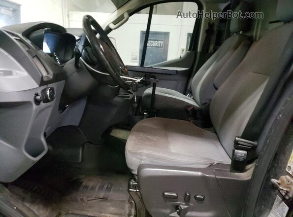 1FTYR2YG5HKB18714 2017 FORD TRANSIT Черный Вид салона спереди