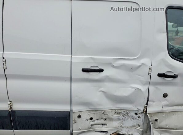 1FTYR2ZM5KKB09894 2019 FORD TRANSIT Белый Вид задней части салона
