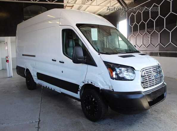 1FTYR3XM0KKB25445 2019 FORD TRANSIT White Передня ліва чверть