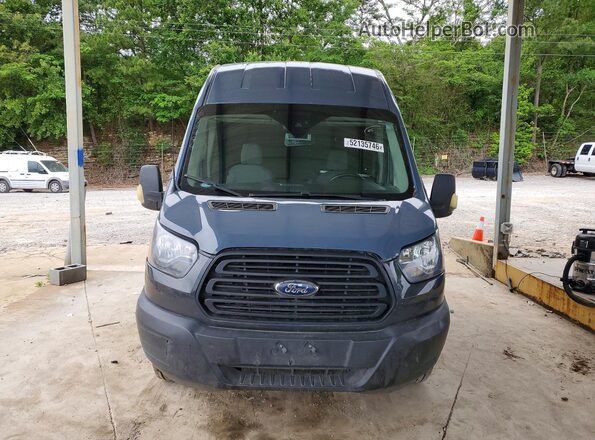 1FTYR3XM0KKB73494 2019 FORD TRANSIT Blue Widok z przodu
