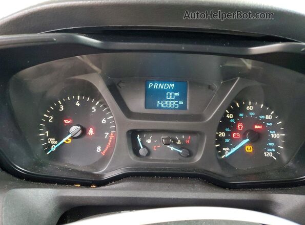 1FTYR3XM0KKB73494 2019 FORD TRANSIT Blue Widok zestawu wskaźników