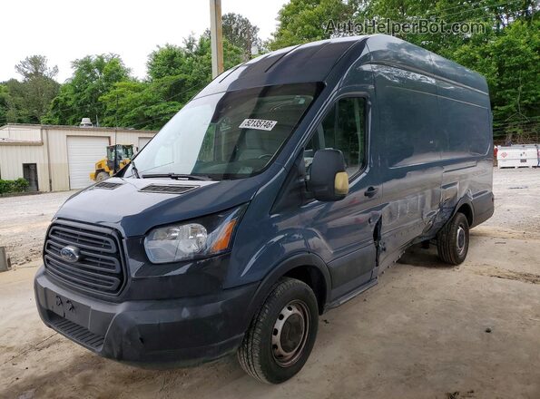 1FTYR3XM0KKB73494 2019 FORD TRANSIT Blue Przód lewy
