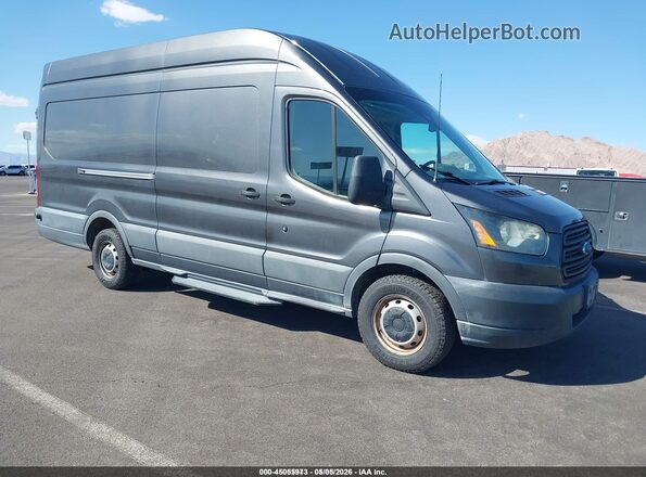 1FTYR3XV3GKB49027 2016 FORD TRANSIT-250 Серый Передняя правая четверть