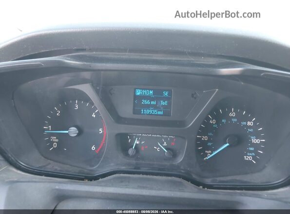 1FTYR3XV3GKB49027 2016 FORD TRANSIT-250 Серый Вид задних сидений