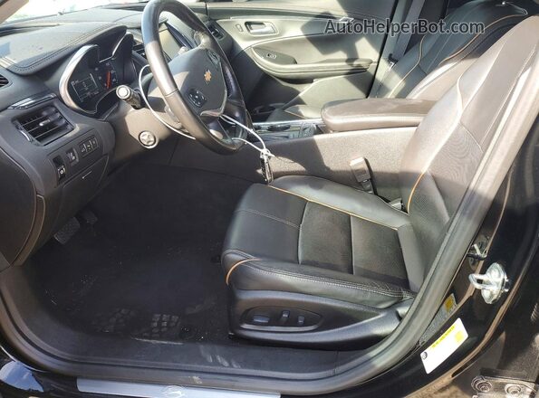 1G1105S30LU114756 2020 CHEVROLET IMPALA Black Widok wnętrza z przodu