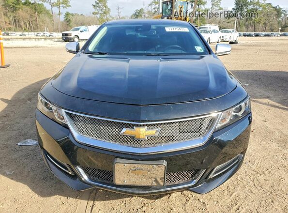 1G1105S30LU114756 2020 CHEVROLET IMPALA Black Widok z przodu