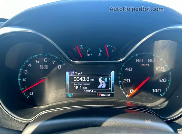 1G1105S32LU101538 2020 CHEVROLET IMPALA Black Widok deski rozdzielczej
