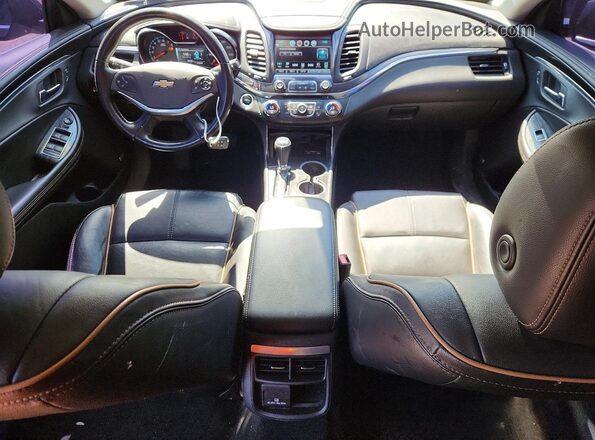 1G1105S32LU111468 2020 CHEVROLET IMPALA Black Widok deski rozdzielczej
