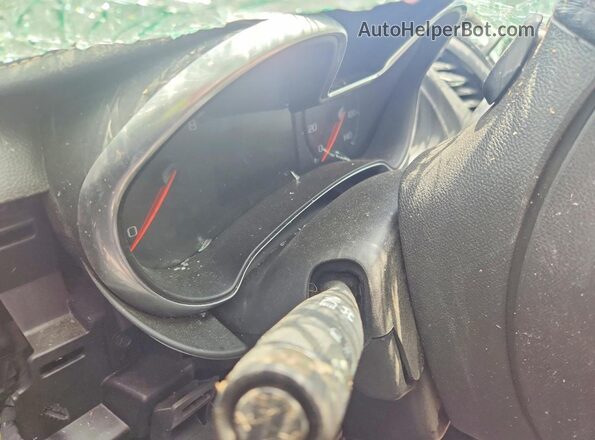 1G1105S33HU204829 2017 CHEVROLET IMPALA Черный Вид щитка приборов