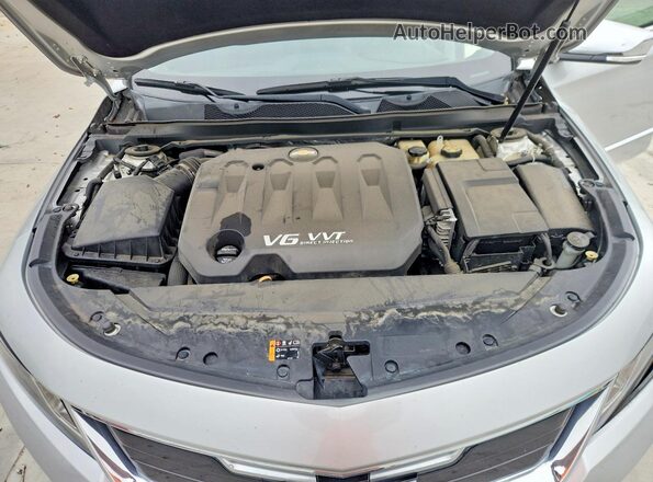 1G1145S36GU153474 2016 CHEVROLET IMPALA Серебряный Вид задней части салона