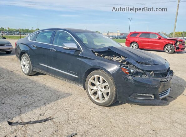 1G1145S3XHU189153 2017 CHEVROLET IMPALA Черный Передняя правая четверть
