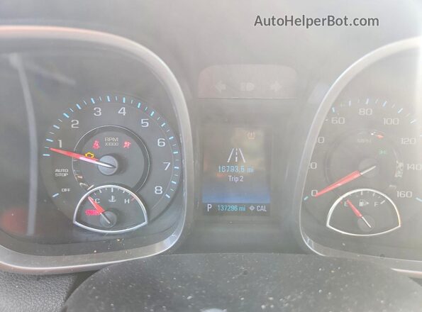 1G11B5SA8GF111364 2016 CHEVROLET MALIBU Silver Vista del cuadro de instrumentos