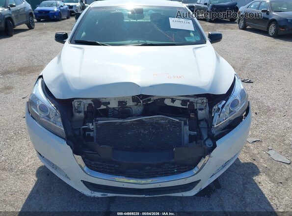 1G11C5SA5GF118060 2016 CHEVROLET MALIBU White Widok zestawu wskaźników