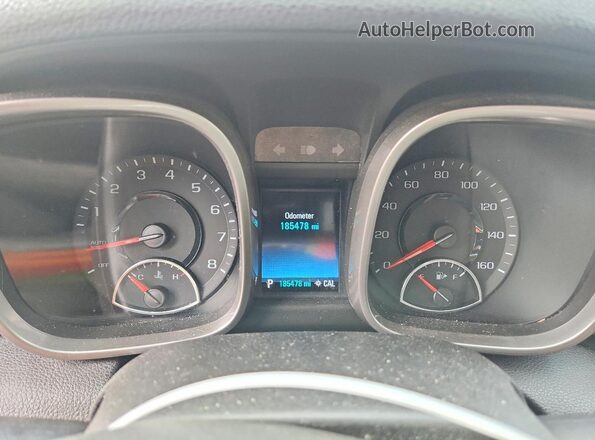 1G11C5SA5GF128202 2016 CHEVROLET MALIBU Maroon Вид щитка приладів