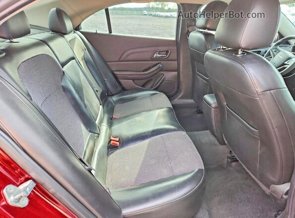 1G11C5SA5GF128202 2016 CHEVROLET MALIBU Maroon Вид задніх сидінь