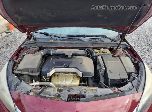 1G11C5SA5GF128202 2016 CHEVROLET MALIBU Maroon Вид задньої частини салону