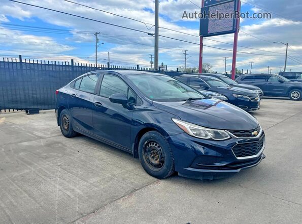 1G1BC5SM2G7230503 2016 CHEVROLET CRUZE Blue Przód lewy