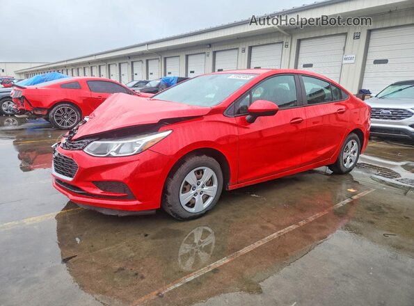 1G1BC5SMXG7324399 2016 CHEVROLET CRUZE Red Front left