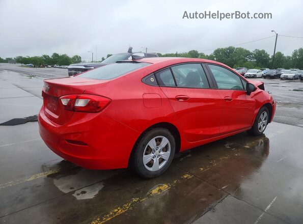 1G1BC5SMXG7324399 2016 CHEVROLET CRUZE Red Rear right