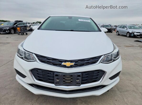1G1BC5SMXJ7236444 2018 CHEVROLET CRUZE Белый Вид спереди