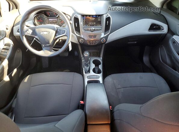 1G1BC5SMXK7124129 2019 CHEVROLET CRUZE Черный Вид панели приборов