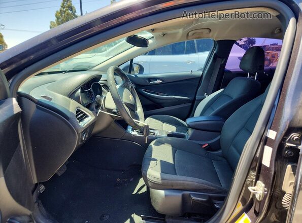 1G1BE5SM0G7253465 2016 CHEVROLET CRUZE Серый Вид салона спереди