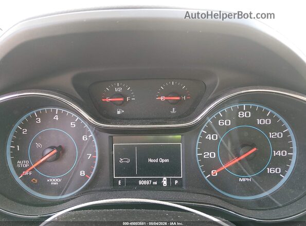 1G1BE5SM3G7314971 2016 CHEVROLET CRUZE Красный Вид задних сидений